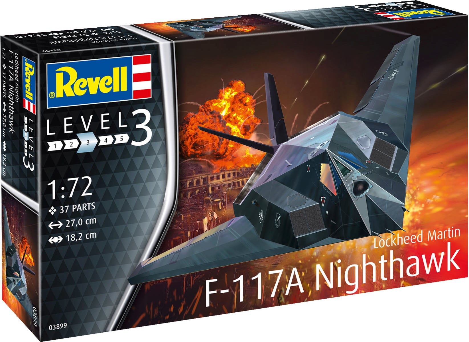 Revell F-117A Nighthawk Stealth Fighter - 1 pc