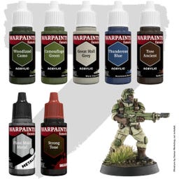 The Army Painter Combat Se7ens: Field Gear Green