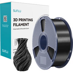 SUNLU Silk PLA+ 2.0 Black
