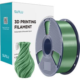 SUNLU Silk PLA+ 2.0 Metallic Green