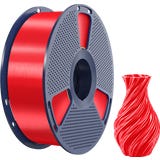 SUNLU Silk PLA+ 2.0 Luxury Bright Red