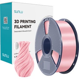 SUNLU Silk PLA+ 2.0 Soft Satin Pink