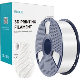 SUNLU Silk PLA+ 2.0 White
