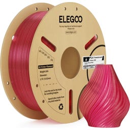 Elegoo PLA Translucent Rose Red