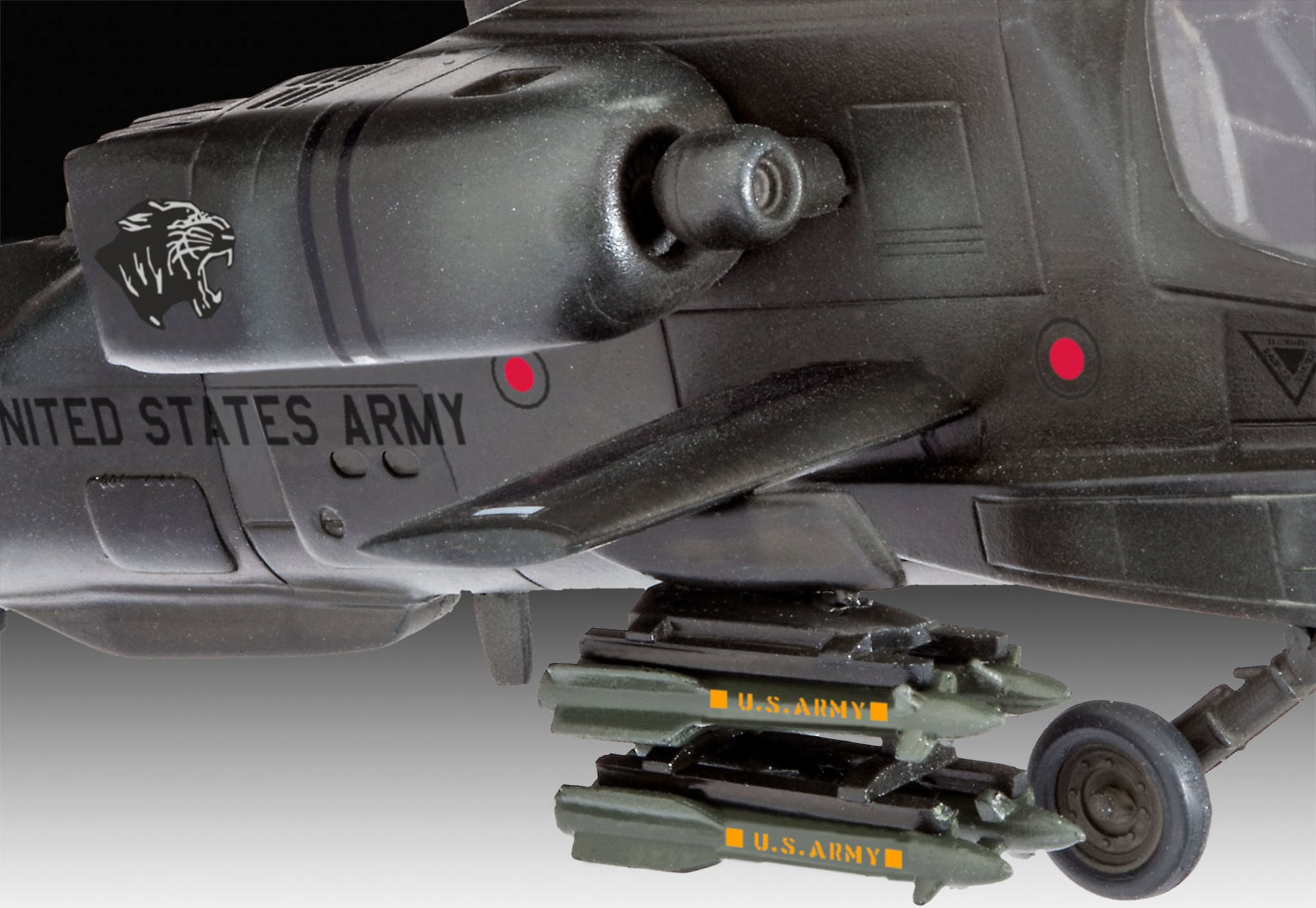 Revell Modellsett AH-64A Apache - 1 Stk