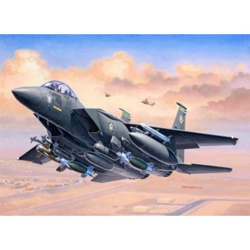 Revell Modelo F-15 E STRIKE EAGLE & b - 1 Pç.