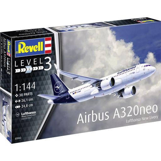 Revell Set modela Airbus A320 neo Lufthansa - 1 k.