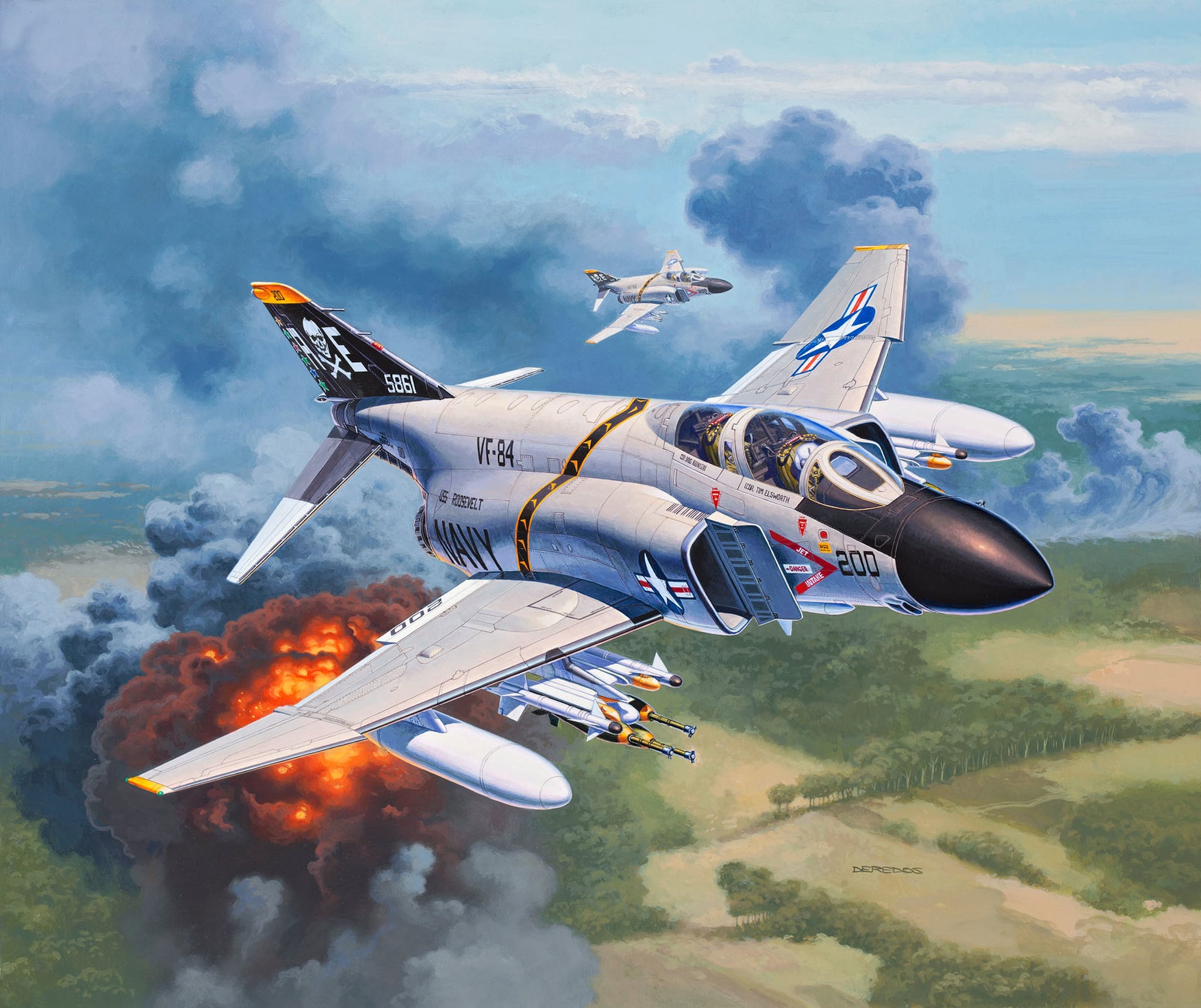 Revell Model Set F-4J Phantom II - 1 pc