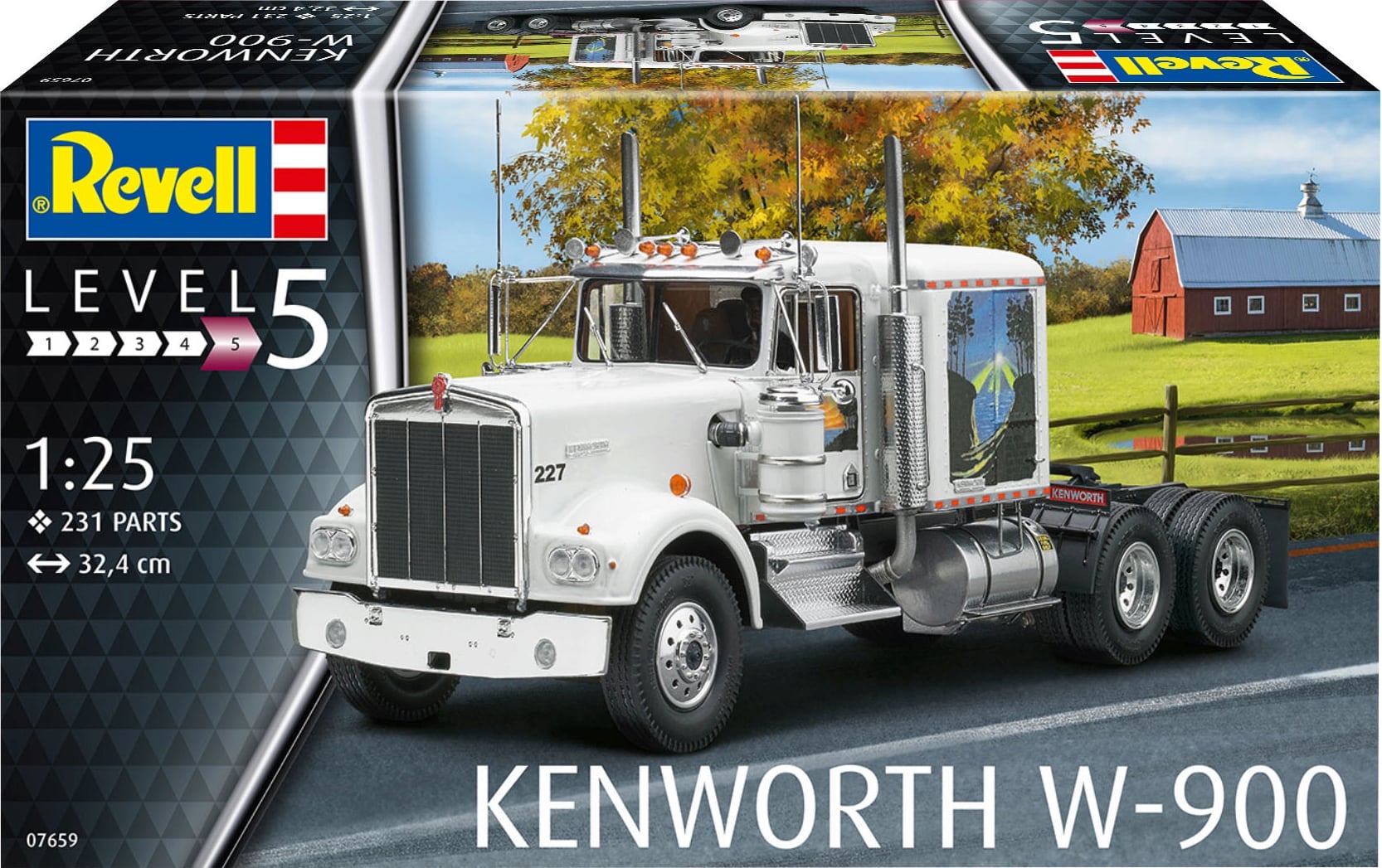 Revell Kenworth W-900 - 1 Stk