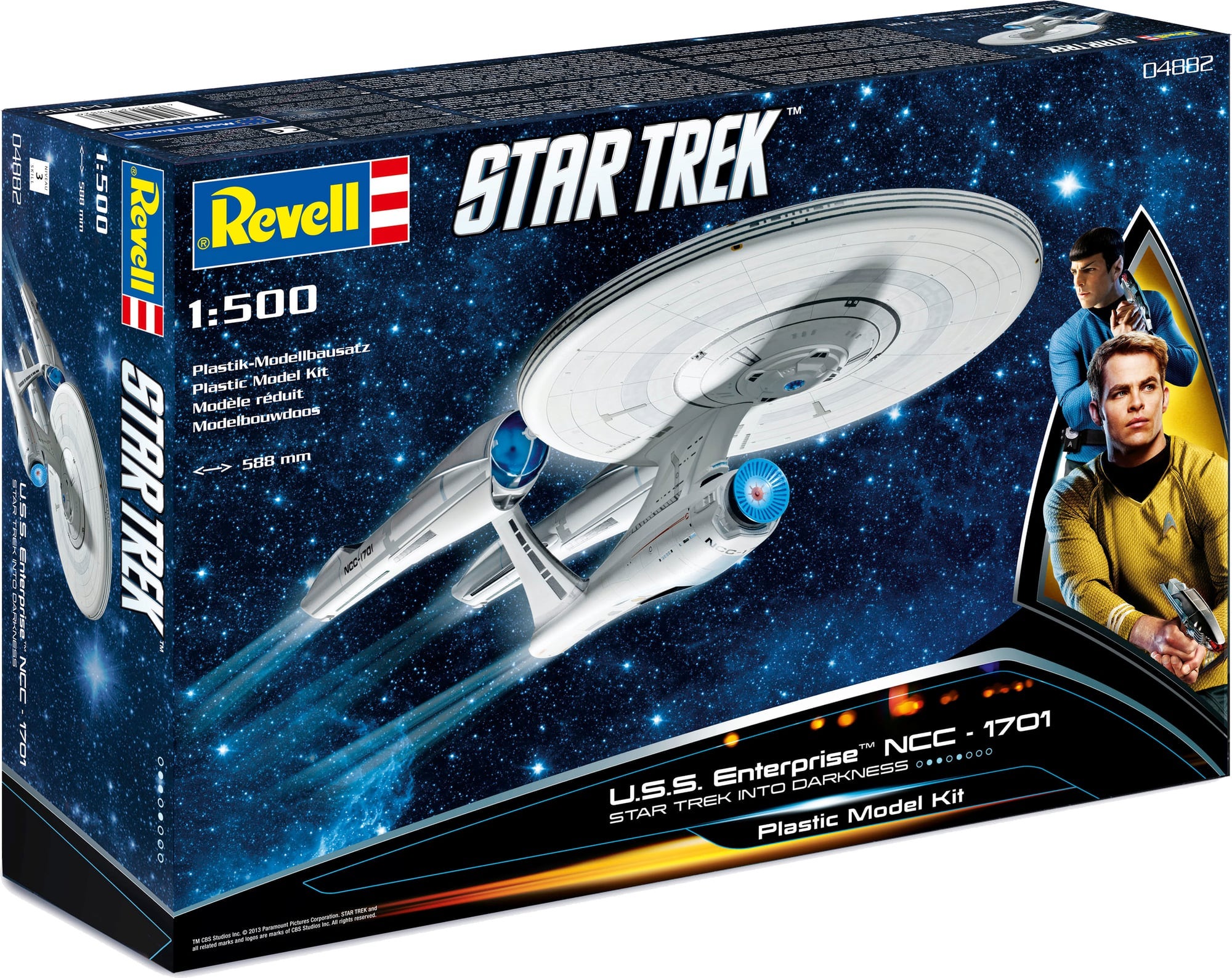 Star Trek Into Darkness USS Enterprise komplet modela - 1 kom