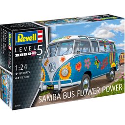 Revell VW T1 Samba Bus Flower Power - 1 k.