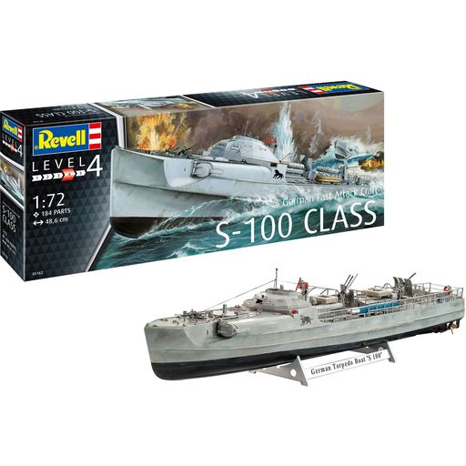 Revell German Fast Attack Craft S-100 - 1 pc