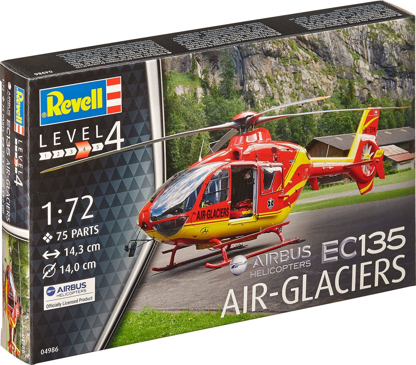 Revell EC135 AIR-GLACIERS - 1 Stk
