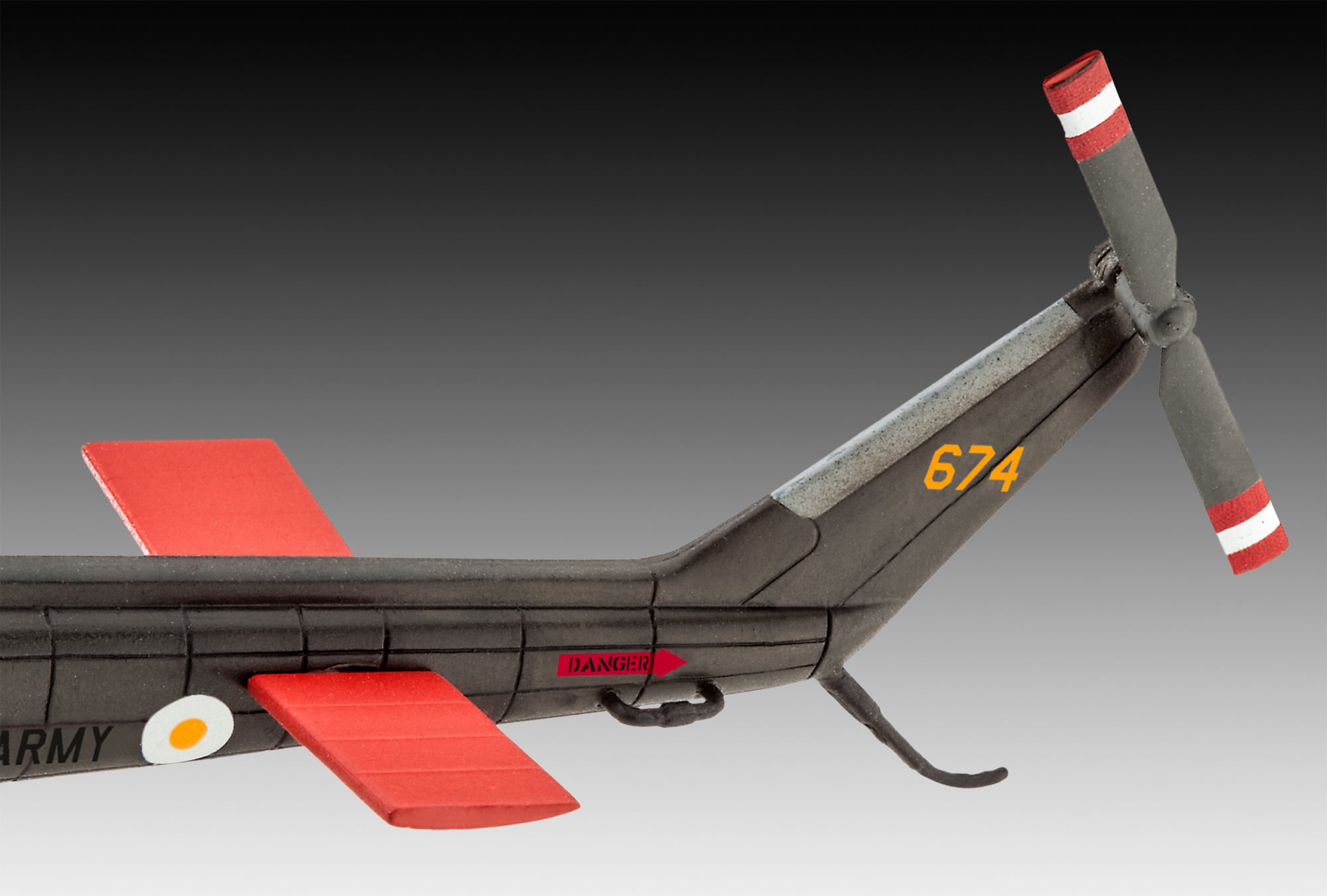 Revell Bell UH-1H Gunship - 1 pcs