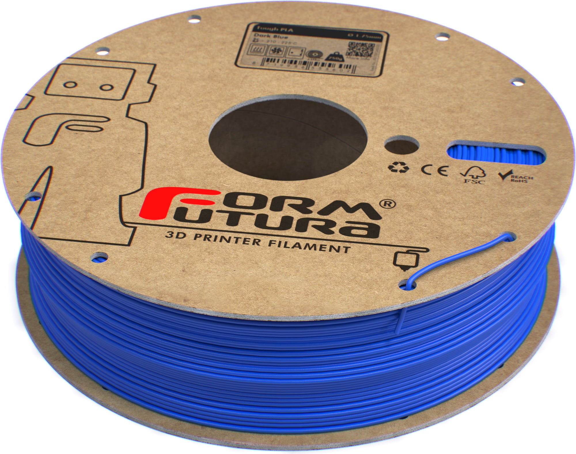 FormFutura Tough PLA Dark Blue