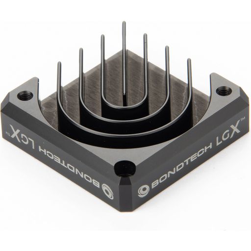 BondTech LGX Black Anodised Aluminium Heat Sink - 1 Kpl
