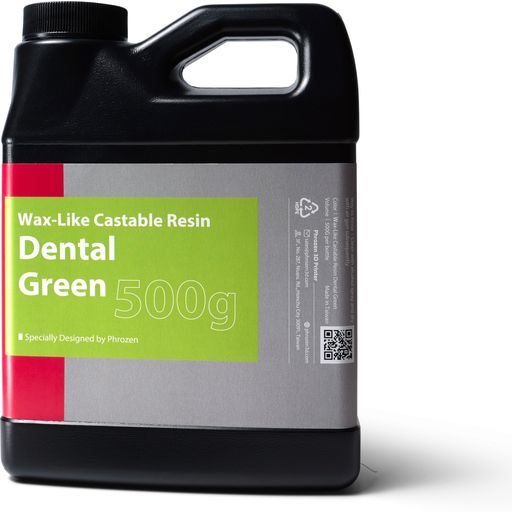 Wax-Like Castable Resin w kolorze zielonym - 500 g
