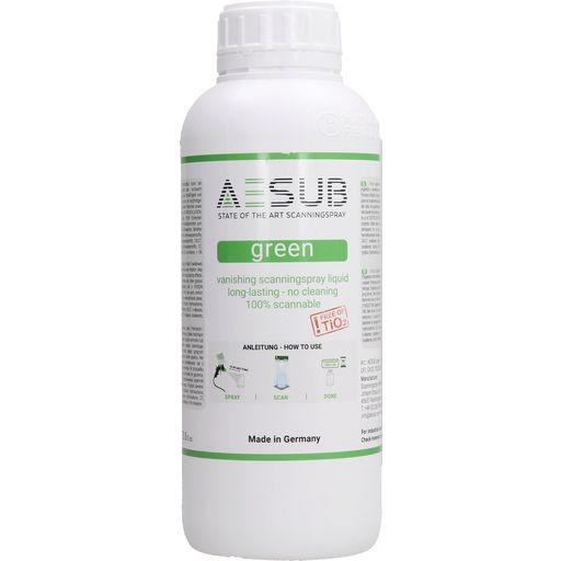 AESUB Зелен спрей за сканиране - 1.000 ml