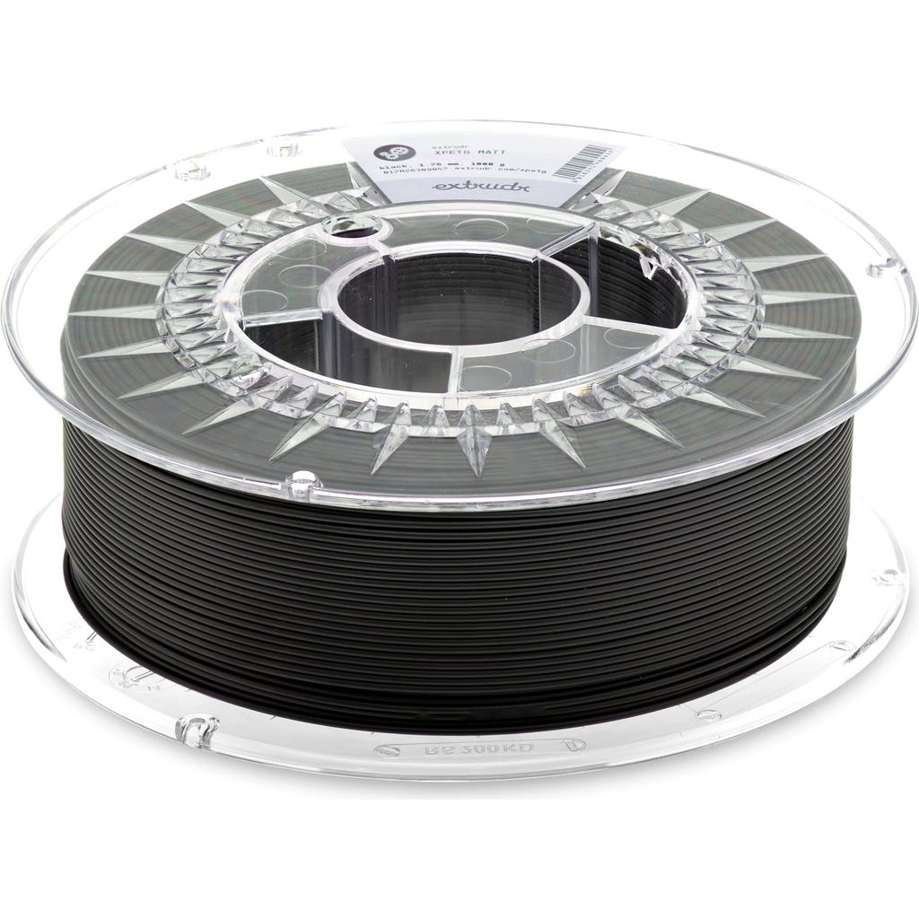 Extrudr - XPETG MATT - Blanc (White) - 1.75 mm - 1 kg main image 1