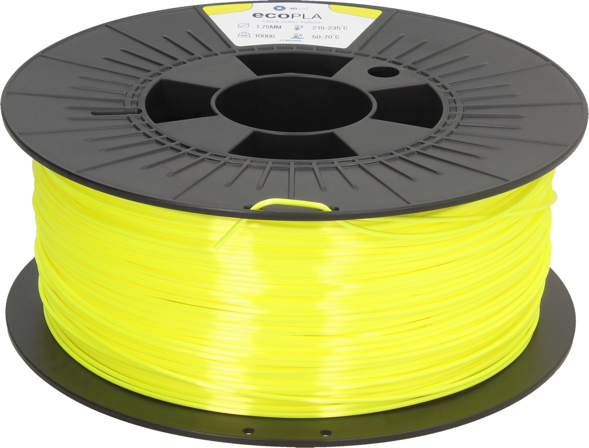 3DJAKE ecoPLA Ultra-Satin Yellow