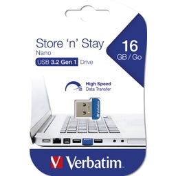 Verbatim USB Stick Nano USB 3.2 - 16 GB