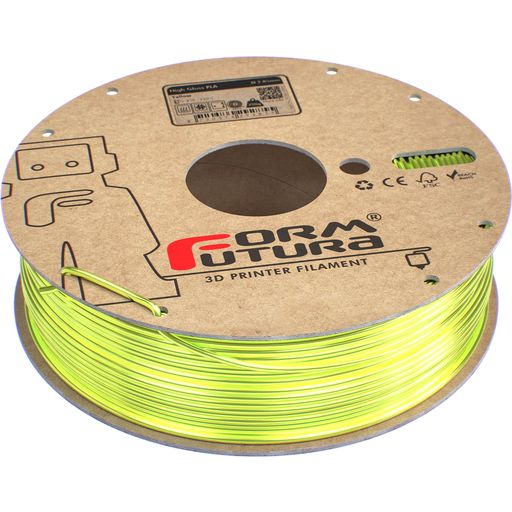 Formfutura High Gloss PLA Yellow - 2,85 mm / 750 g