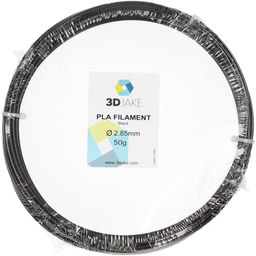 3DJAKE PLA Zwart - Sample 50g
