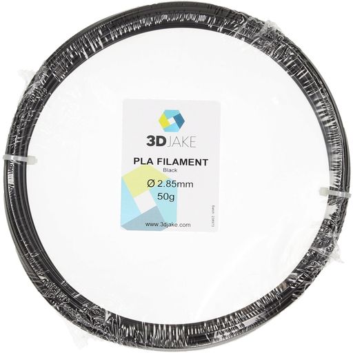 3DJAKE PLA Black - Échantillon 50 g