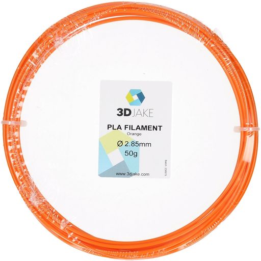 3DJAKE PLA Orange - Sample 50g
