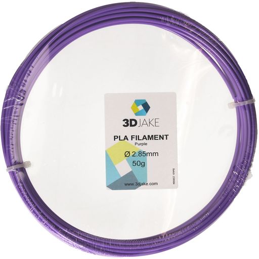 3DJAKE ecoPLA Purple - Sample 50g
