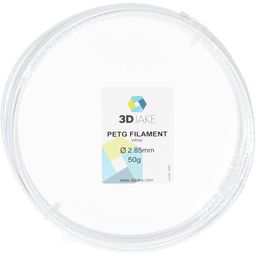 3DJAKE PETG White - Échantillon 50 g