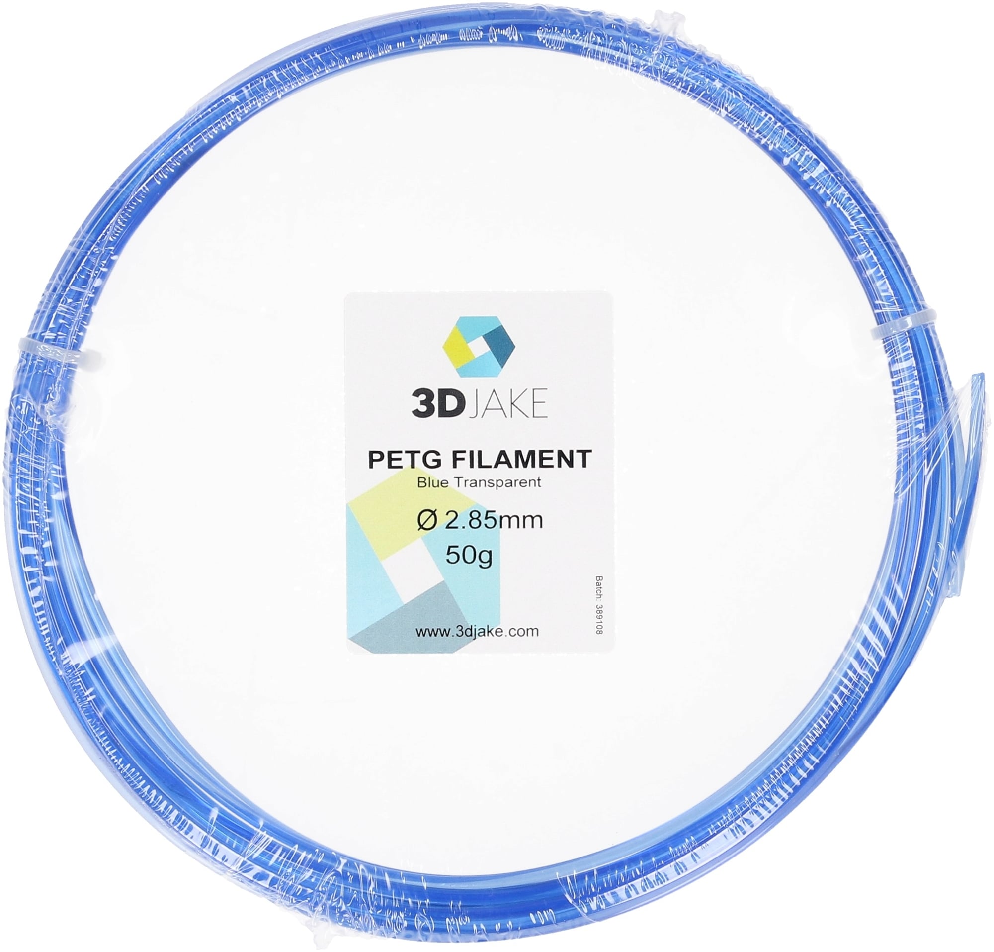 PETG Blue Transparent - Campione Prova 50g
