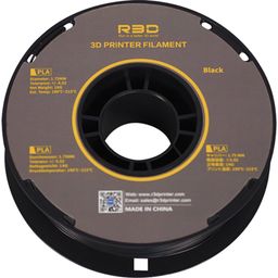R3D PLA Black - 1.75 mm / 1000 g