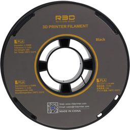 R3D PLA Black - 1,75 mm/1000 g