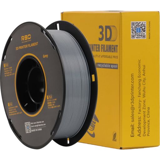 R3D PLA Grey - 1.75 mm / 1000 g