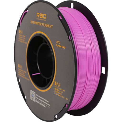 R3D PLA Colour Change Purple to Red - 1.75 mm / 1000 g