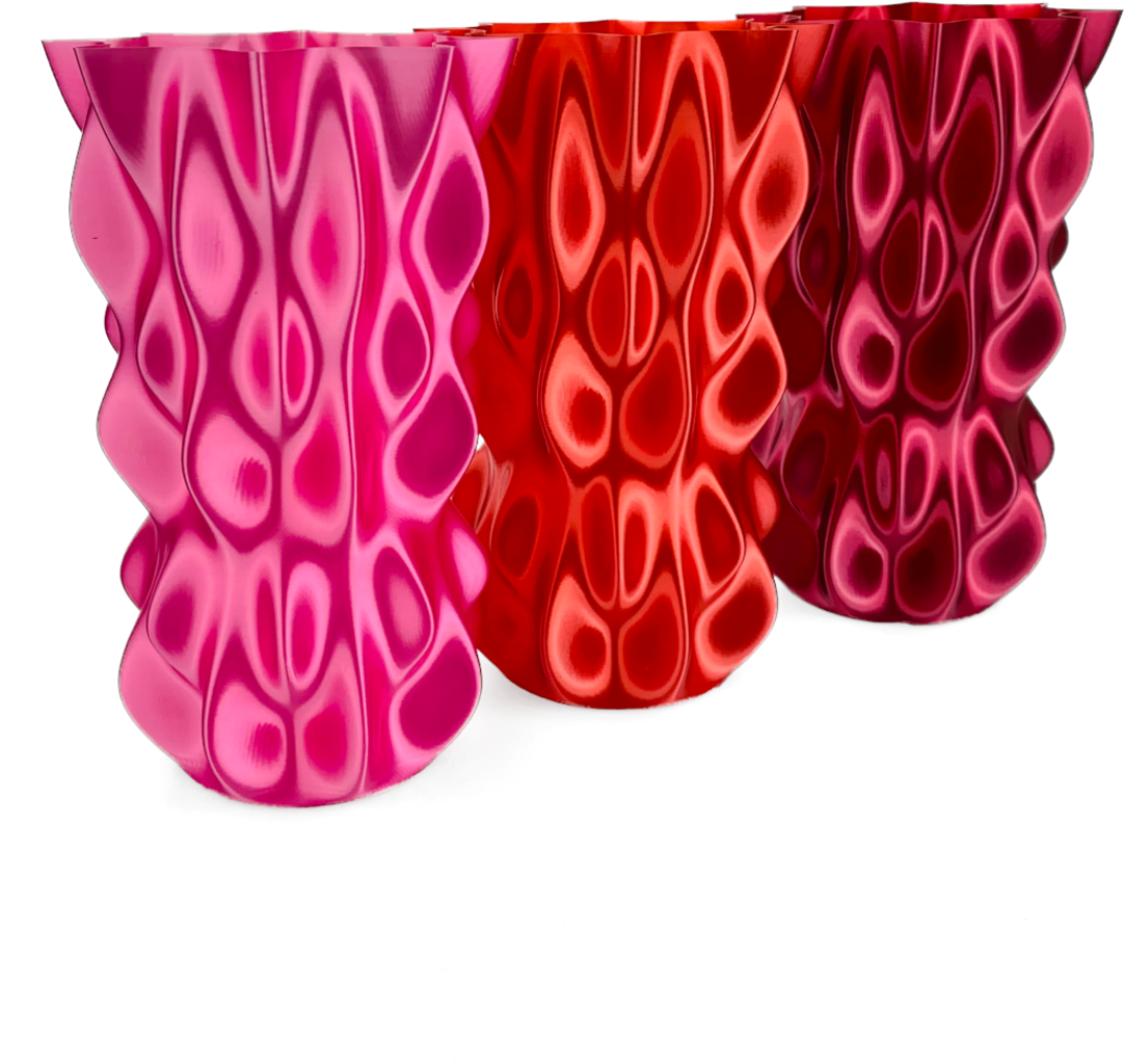 Fiberlogy FiberSilk Metallic Red - 1,75 mm