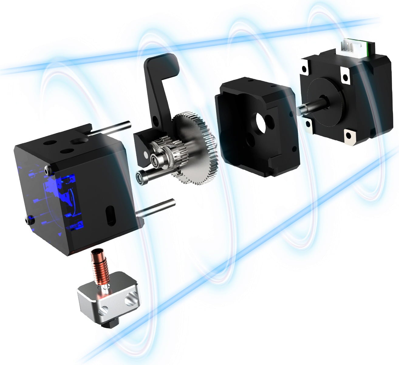 BIQU H2O Extruder - 1 pc