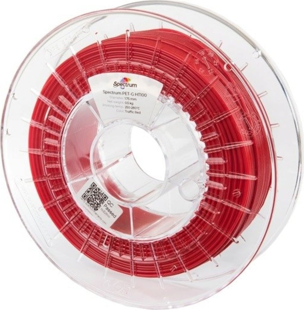 Spectrum PET-G HT100 Traffic Red - 1.75 mm / 500 g