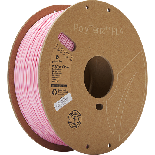 Polymaker PolyTerra PLA Sakura Pink - 1.75 mm / 1000 g