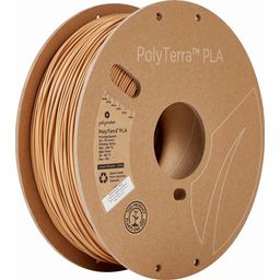 Polymaker PolyTerra PLA Wood Brown - 1.75 mm / 1000 g