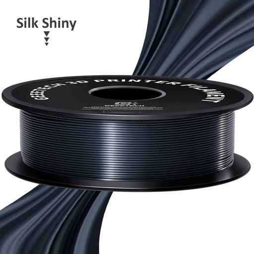 GEEETECH Silk PLA Black - 1,75 mm / 1000 g