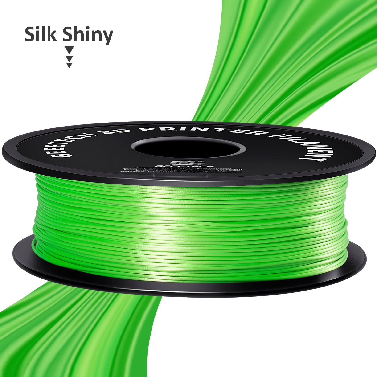 GEEETECH PLA Silk Green - 1,75 mm / 1000 g
