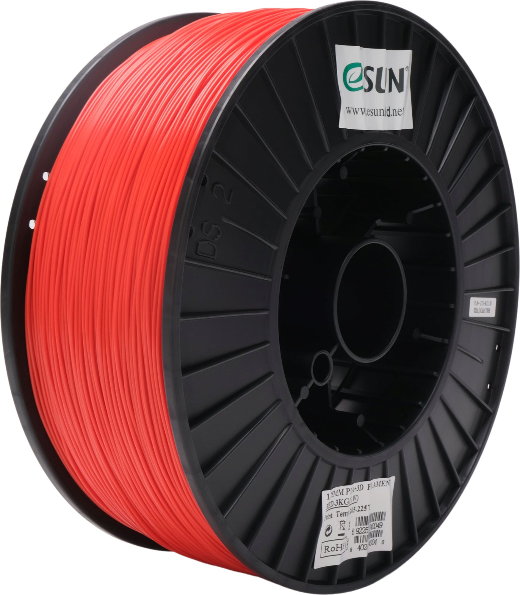 eSUN PLA+ Red - 1.75mm / 3000g