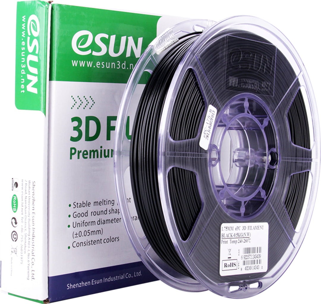 eSUN ePC Black - 1.75 mm / 500 g