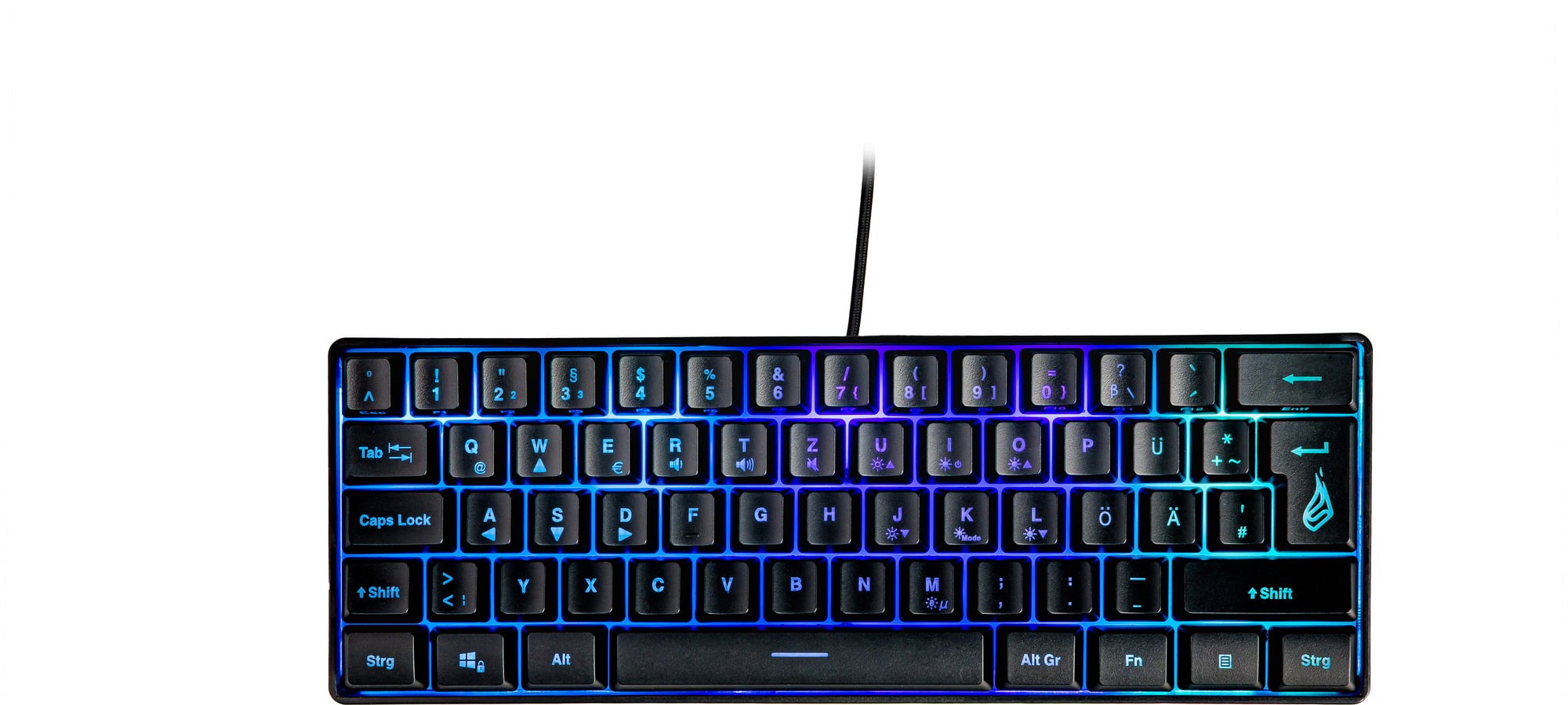 SureFire Kingpin X1 60% Gaming Keyboard with RGB