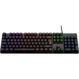 Mechaniczna multimedialna klawiatura gamingowa Kingpin M2 z RGB