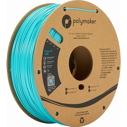 Polymaker PolyLite ABS Türkis