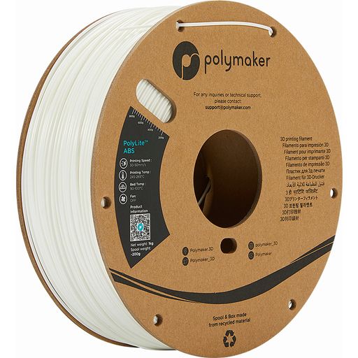 Polymaker PolyLite ABS White