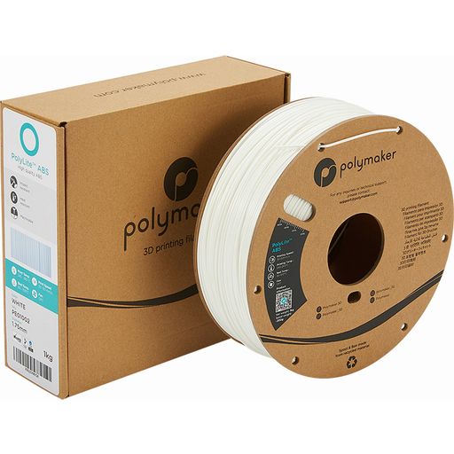 Polymaker PolyLite ABS Blanco